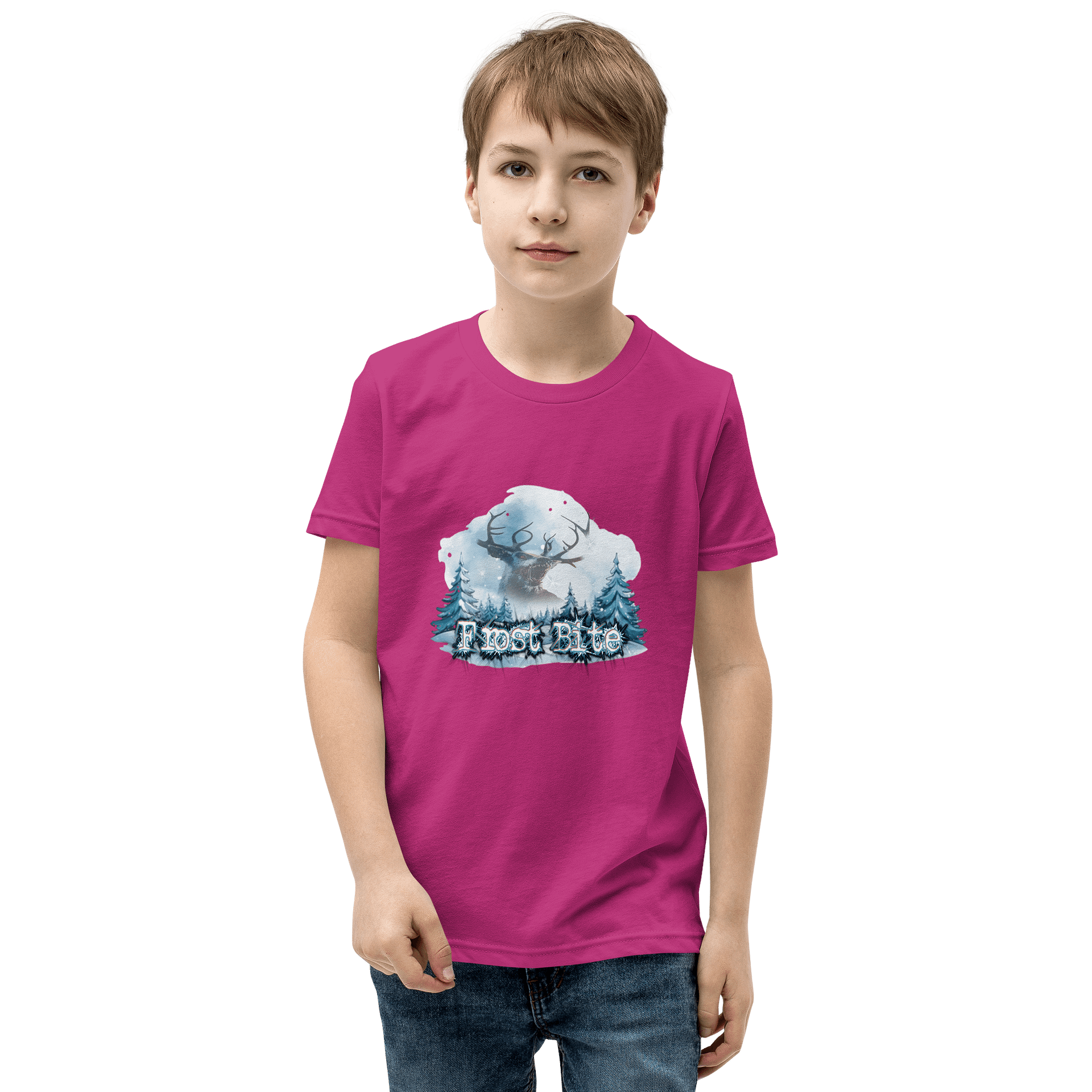 Frost Bite Fawn Youth T-Shirt product image (6)