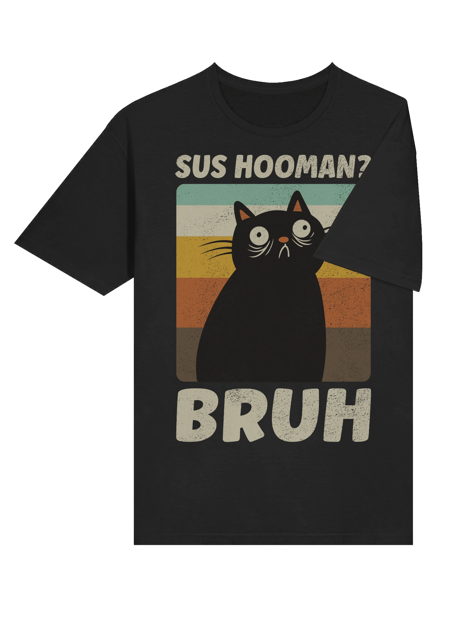 Bruh Cat SUS HOOMAN T-Shirt product image (35)