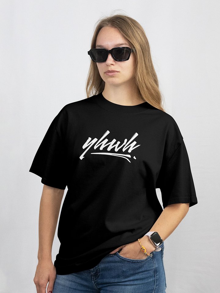 YHWH Heavyweight Tee - Bold Faith "Jesus is Lord" product image (2)