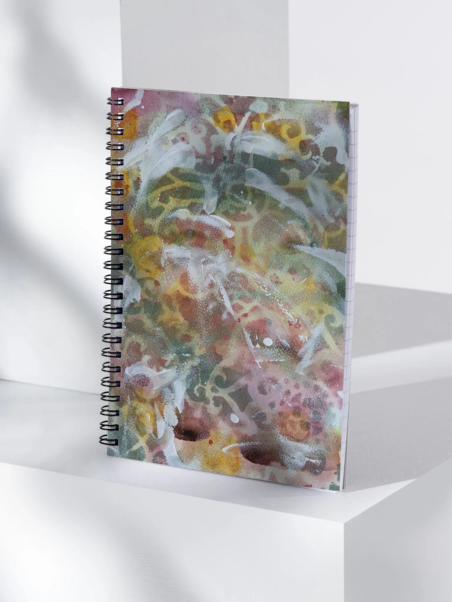 Flourish with Green Spiral Notebook product image (4)