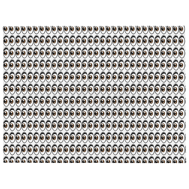 Eyes Pattern Throw Blanket product image (2)