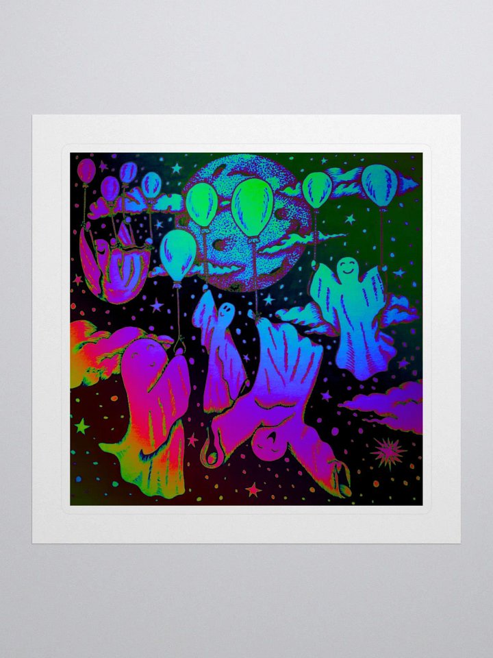 Limited edition Floaty Ghosty Stickers product image (1)