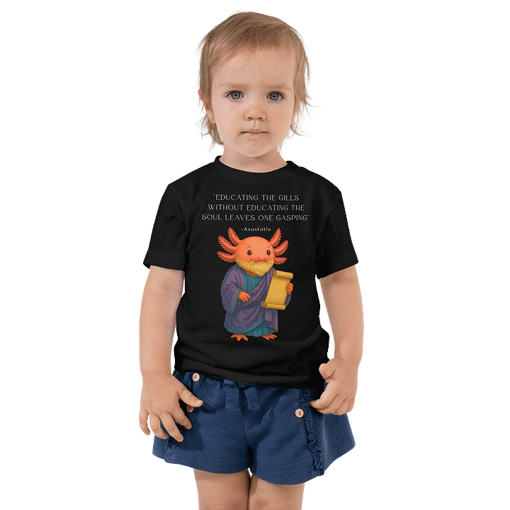 Axostotle - Educating the Gills Axolotl Aristotle Philosophy Shirt product image (1)