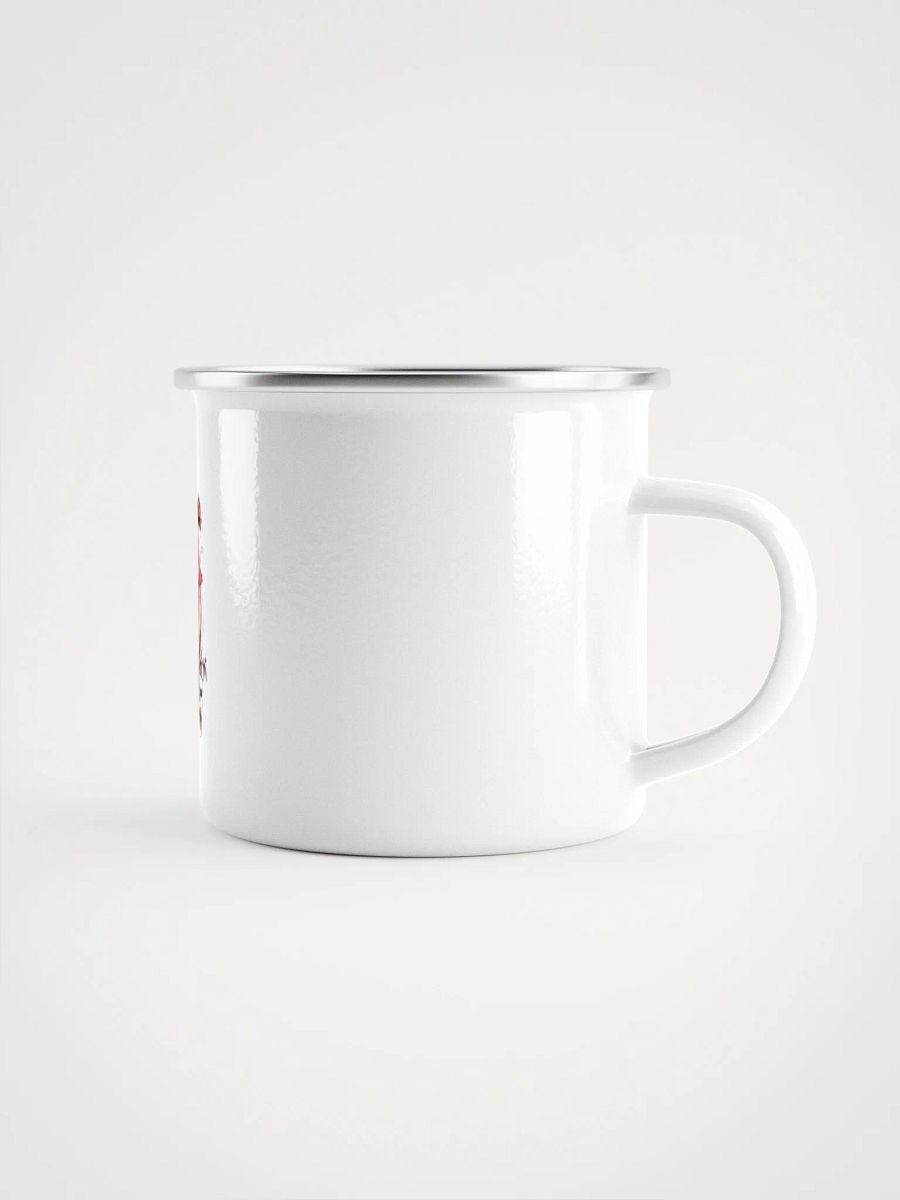 Feline Floral Enamel Mug product image (3)