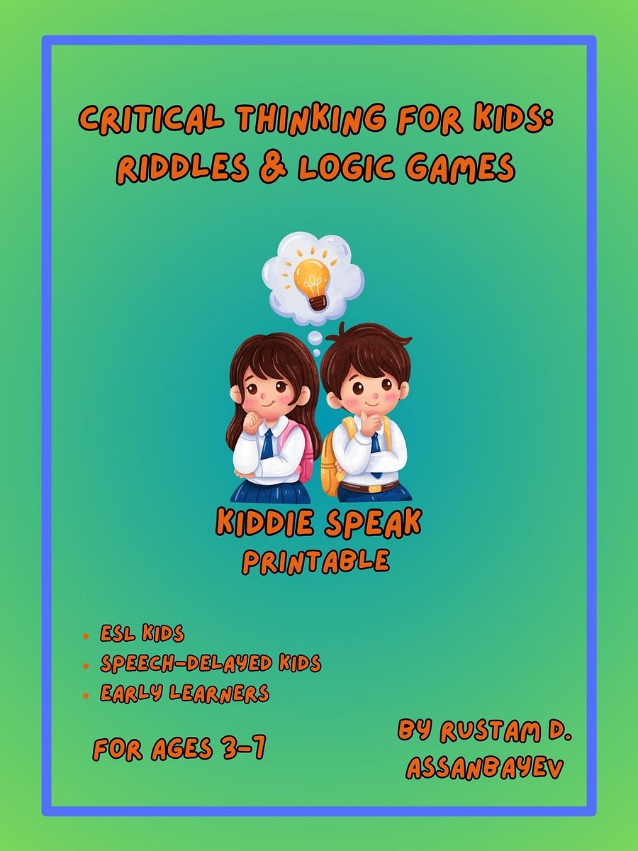 Critical Thinking for Kids Riddles & Logic Game product image (1)