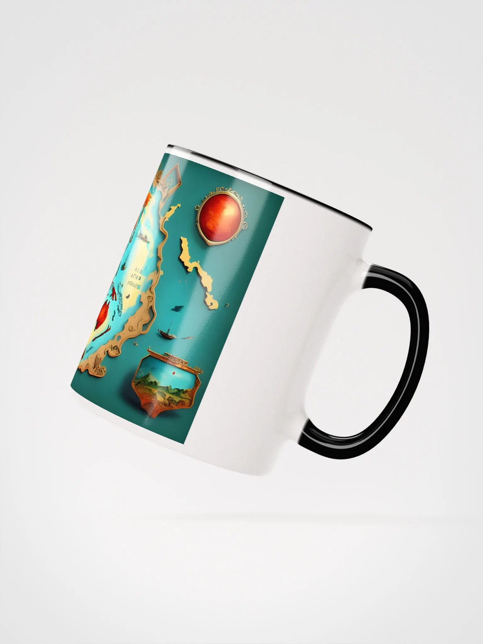 Dali's Surreal Melting World Map product image (4)