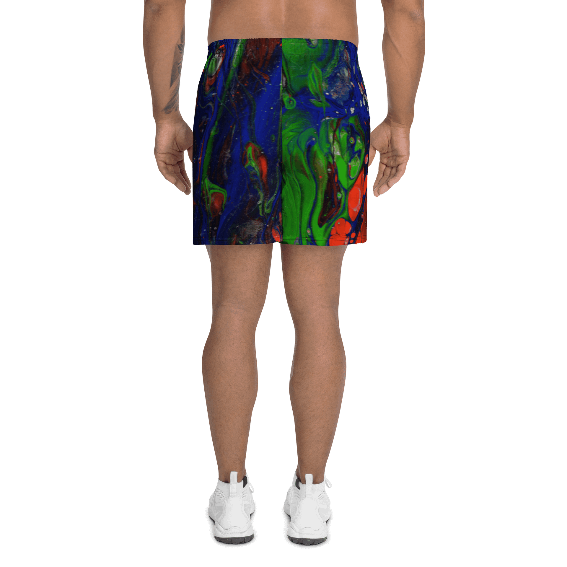 RGB Fluid Acrylic Athletic Shorts product image (4)