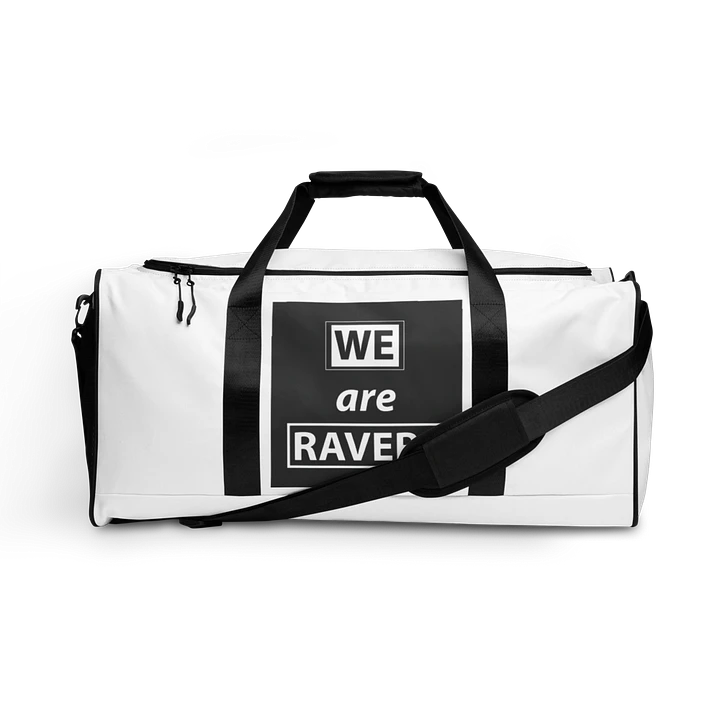 Bold All-Over Print Duffle Bag - 