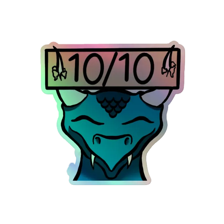 Holo 10/10 Sticker product image (2)