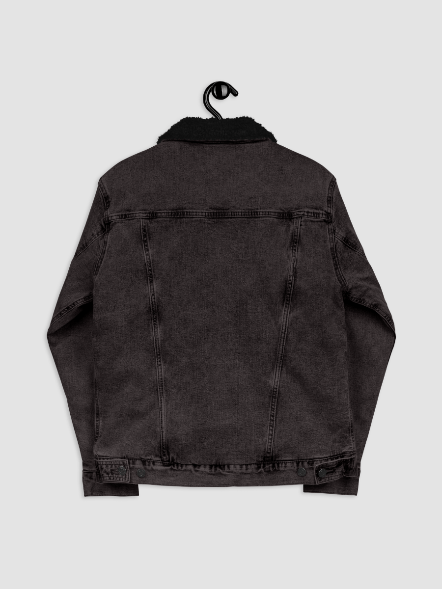 Bubbly and a B*tch Unisex Sherpa Denim Jacket product image (6)