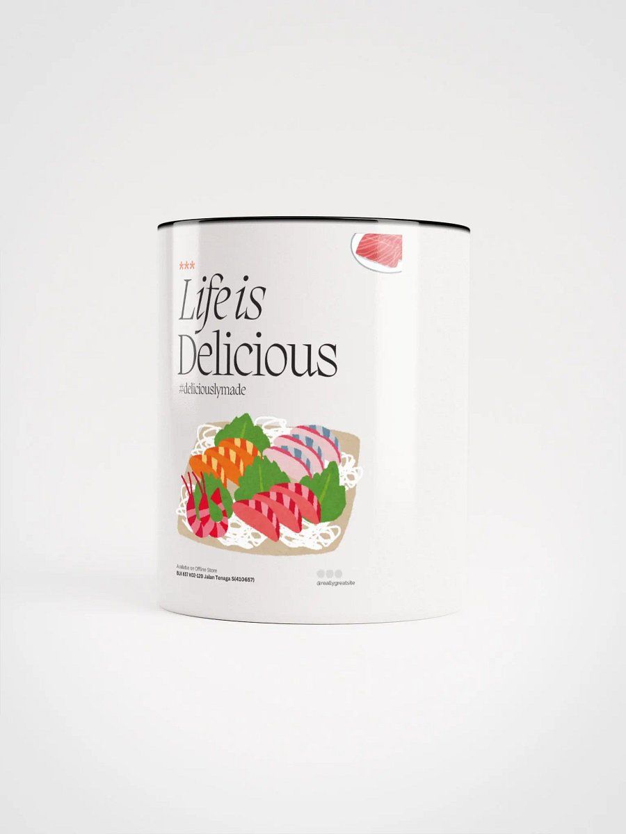 Life is Delicious like sashimi product image (9)