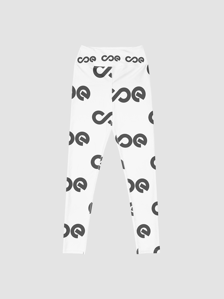 COE All Over Print Leggings Grey Logo product image (1)