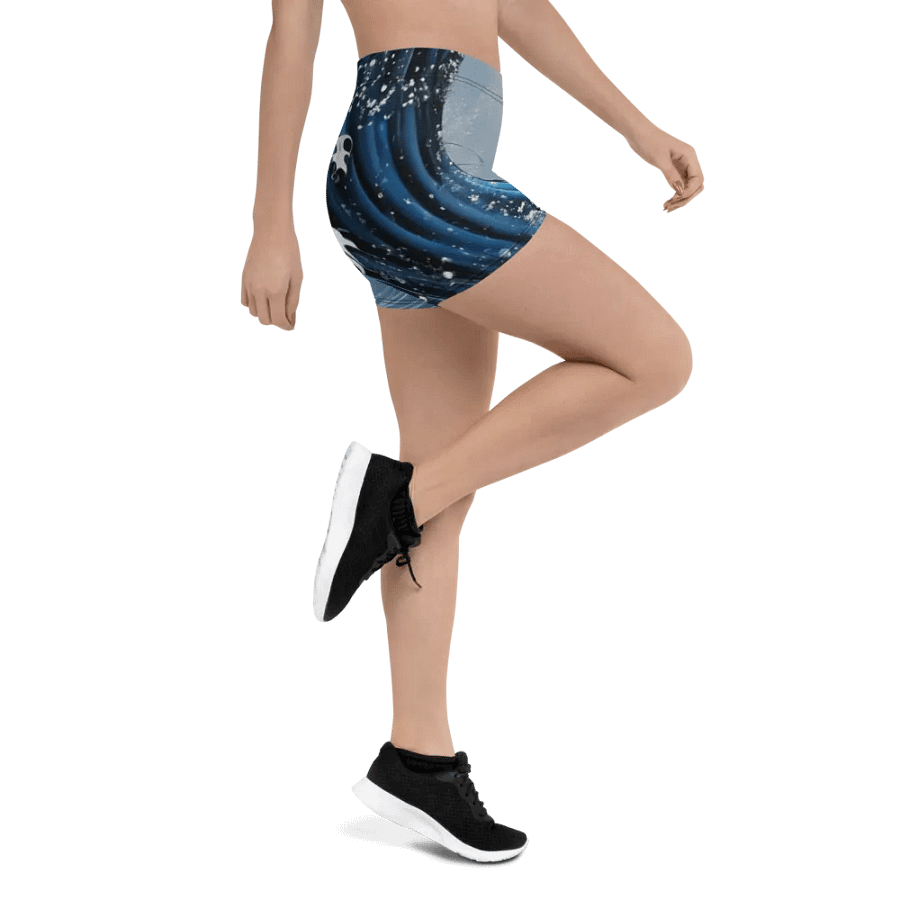 Moonlit Wave All-Over Print Shorts product image (12)