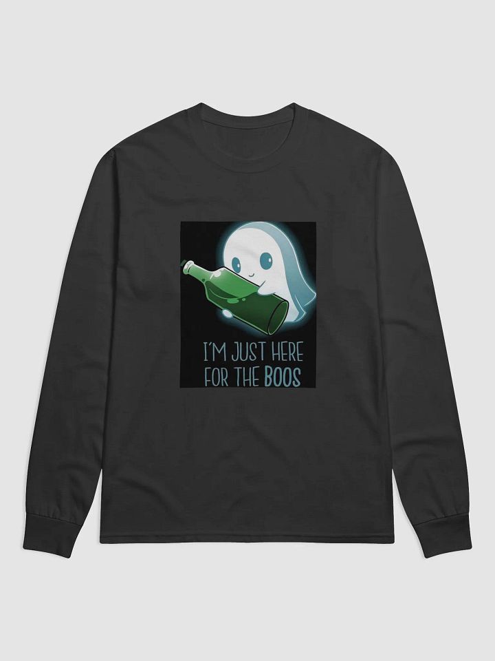Cute Ghost 'Boos' Long Sleeve Shirt product image (1)