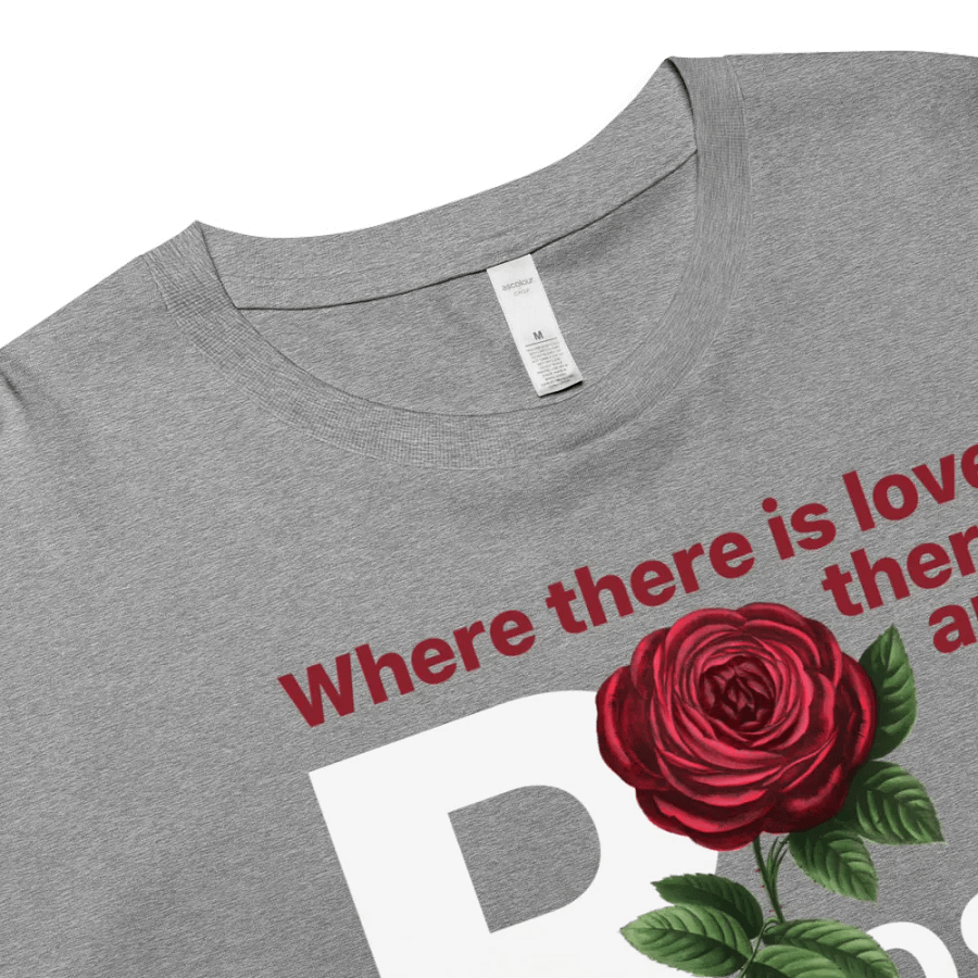BUIII: Where there is love, there are rose Crop Tops product image (6)
