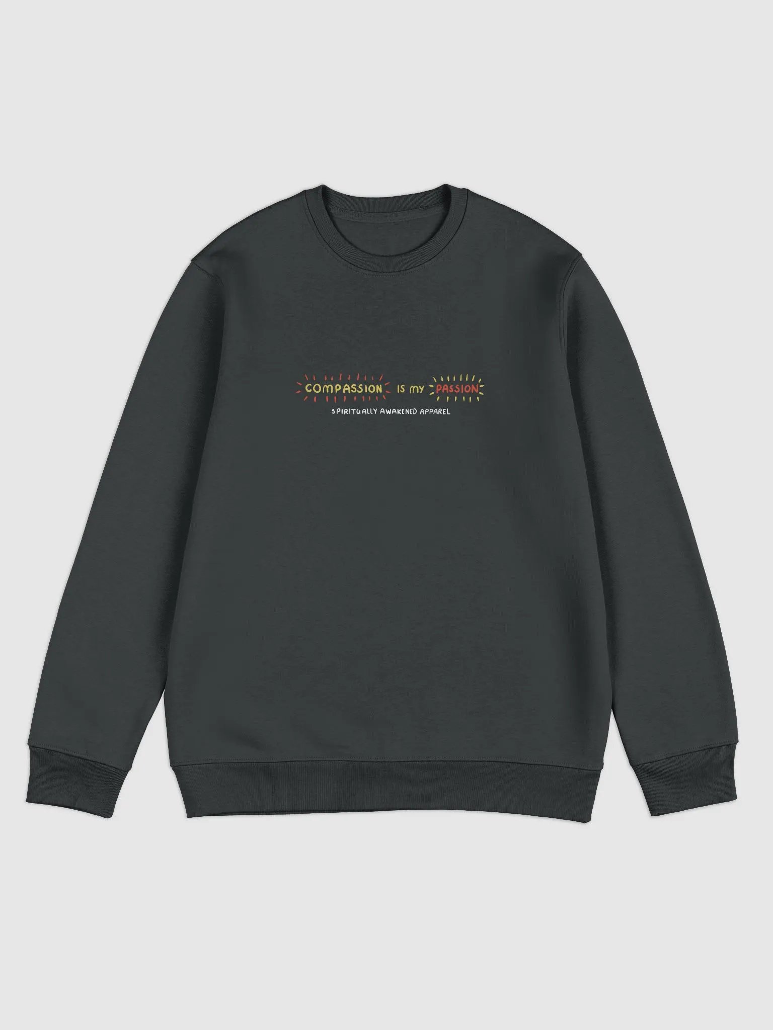 'Compassion' Organic Cotton Eco Sweatshirt product image (1)