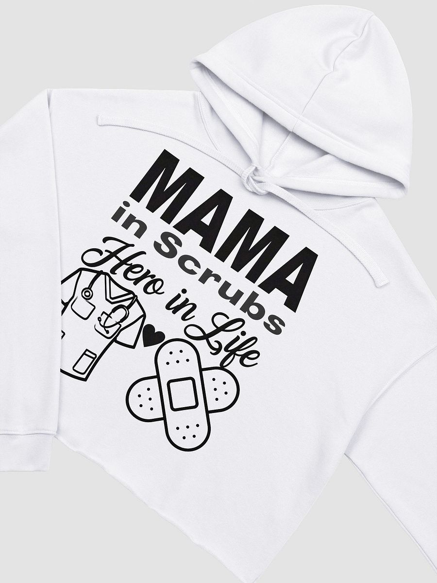 MAMA in Scrubs Crop Hoodie product image (9)