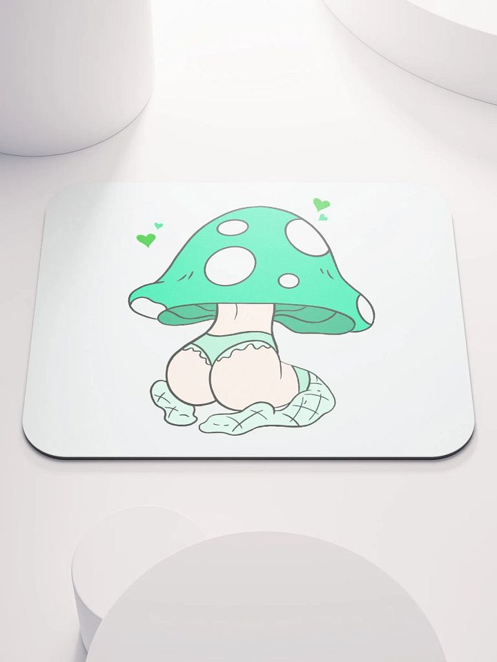 Mushroom Baddie Desk Mat - Teal product image (1)