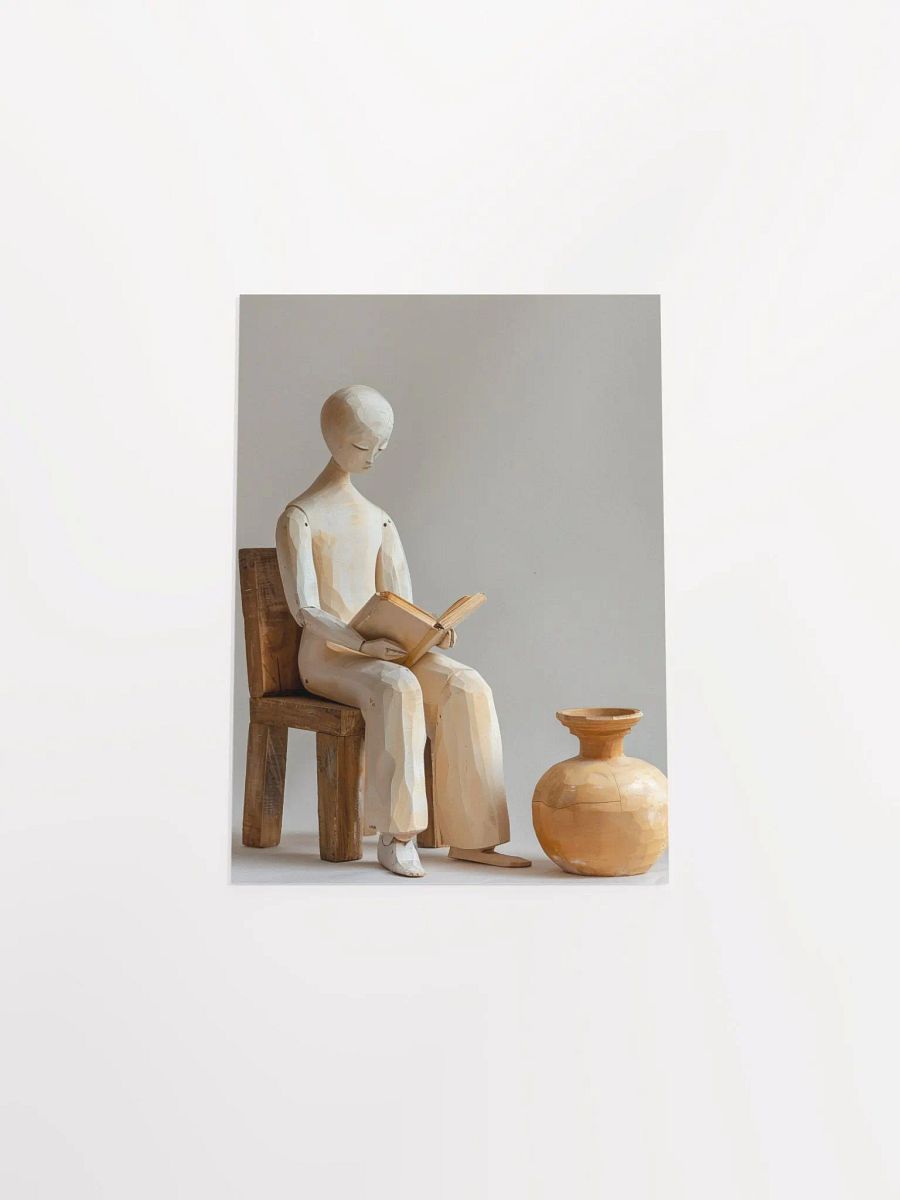 Poster-We are all wooden people 001 product image (4)