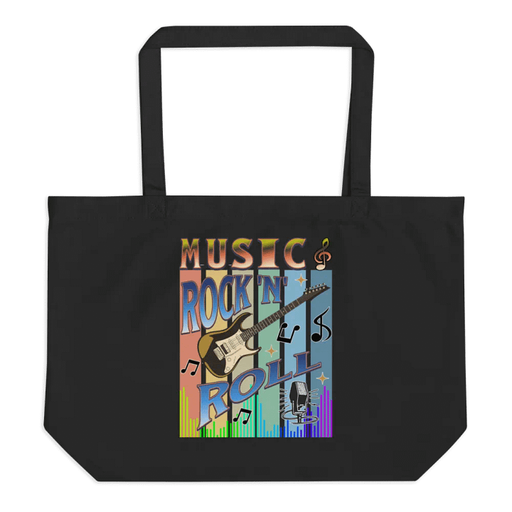Music Rock N Roll Guitar Mania Tote Bag product image (1)