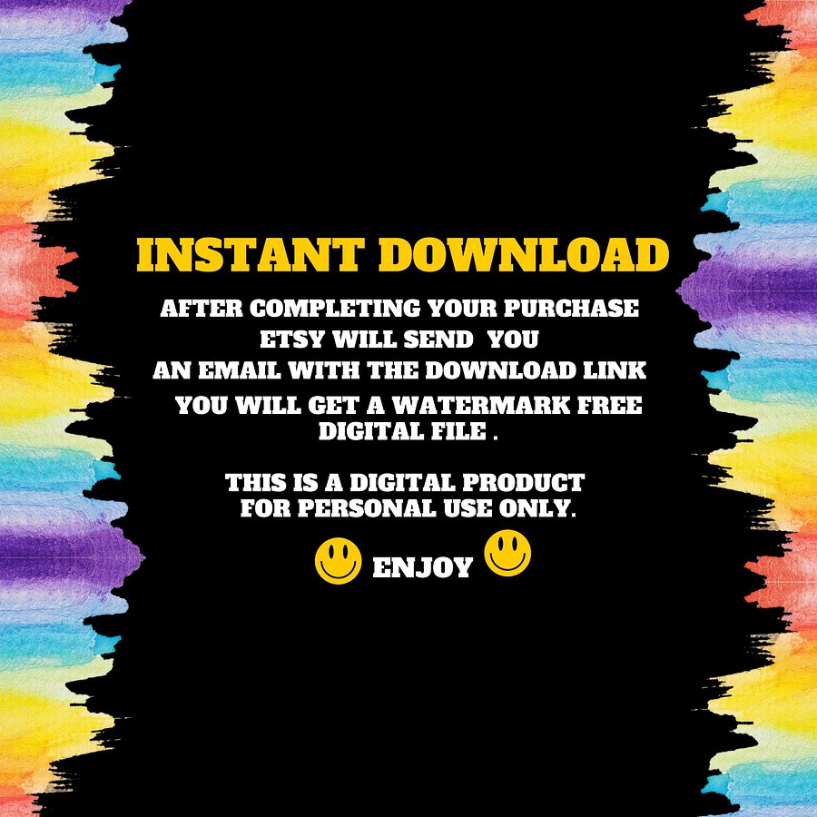Black Wedding Large Print Coloring Book Pages - Instant Digital Download product image (6)