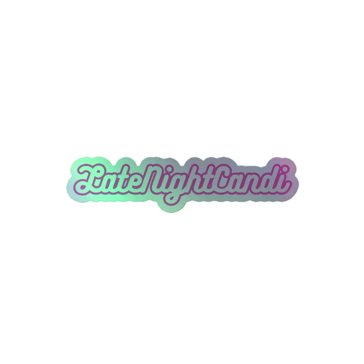 Holo LateNightCandi Sticker product image (2)