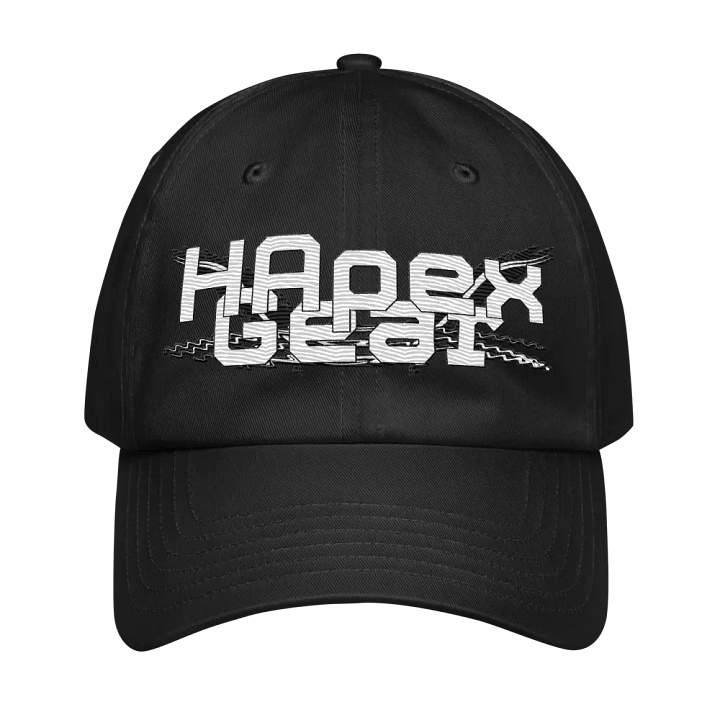 Dad Hat - Embroidered - White HApex Gear White Logo product image (1)