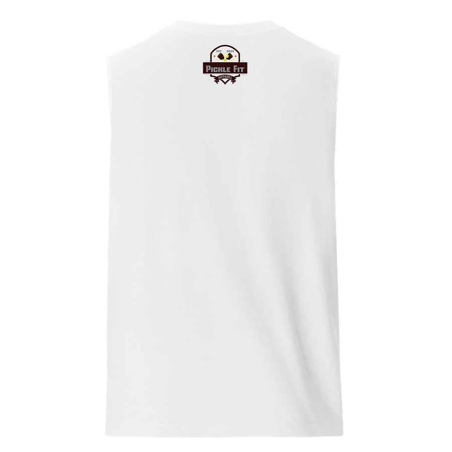 Pickle Fit Logo Black Bella+Canvas Muscle Tank product image (2)