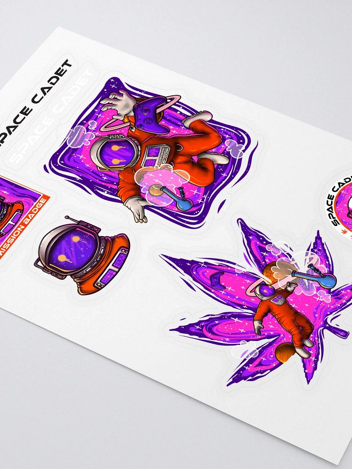 Space Cadet Sticker Pack product image (2)