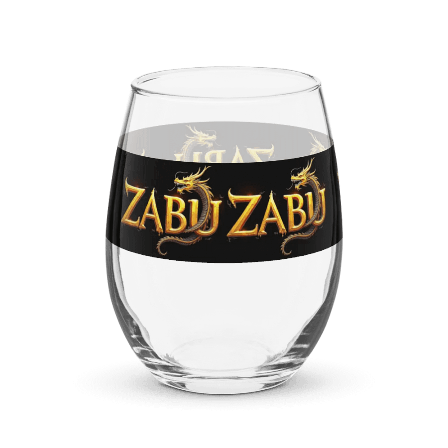 Golden Dragon ZABU Stemless Wine Glass product image (2)