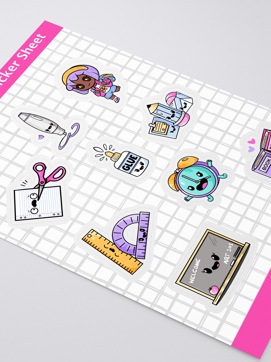 School and Tools Sticker Sheet product image (3)