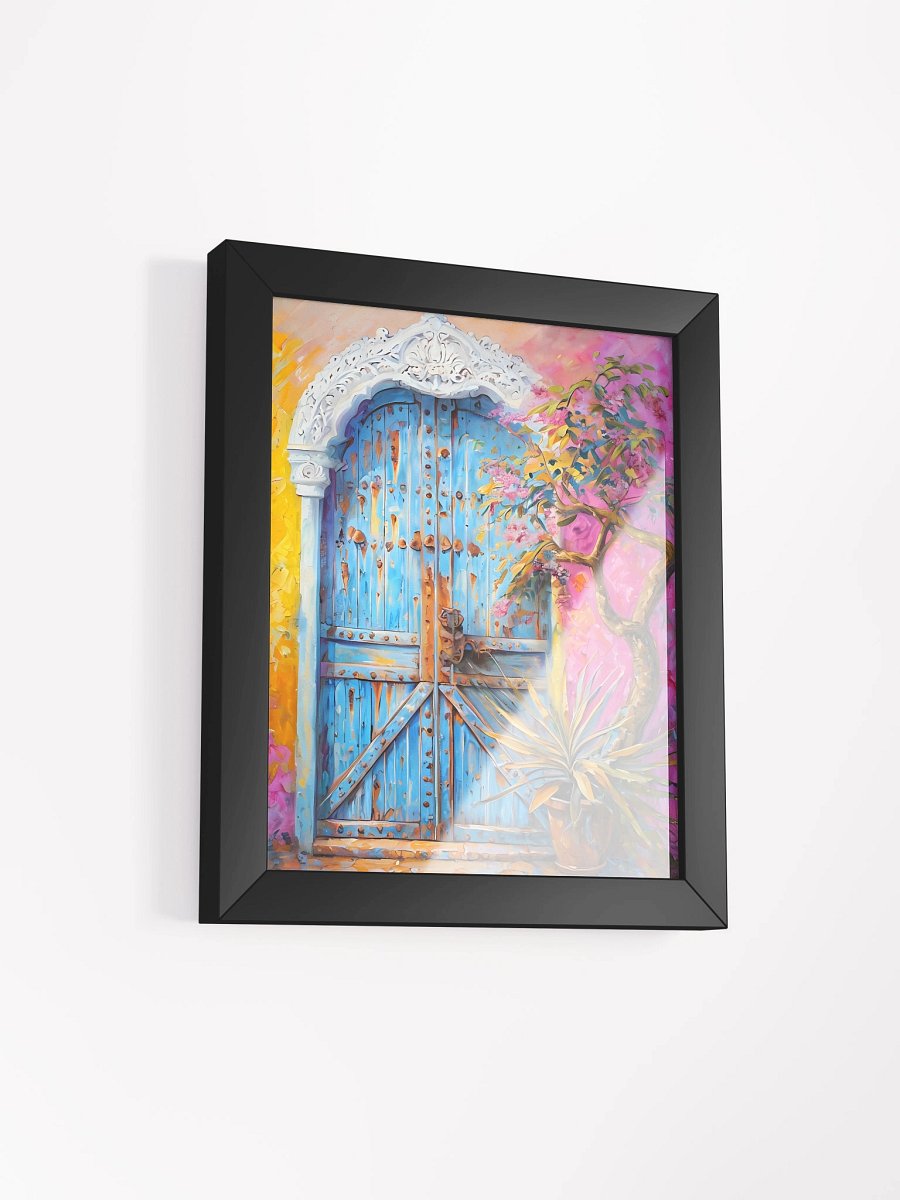 Vibrant Doorway Framed Matte Poster product image (3)