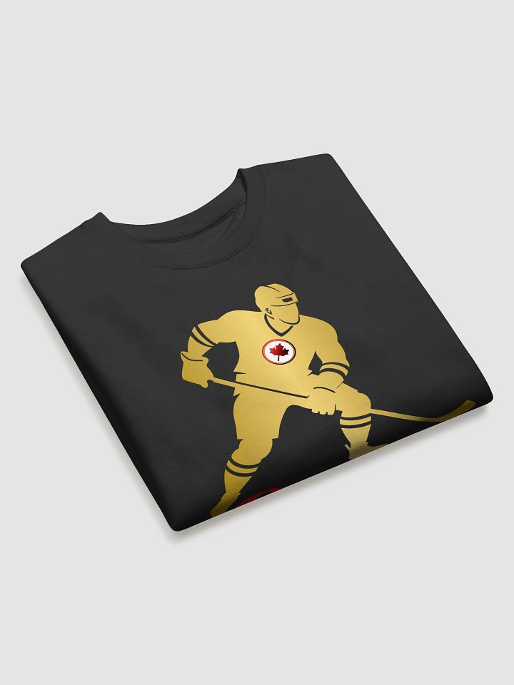 Golden Maple Leaf Hockey Silhouette Sweatshirt product image (2)