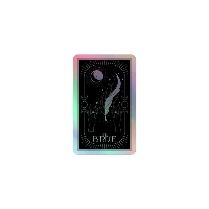 The Birdie Holographic Sticker product image (1)