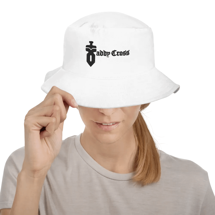 Xaddy Cross Bucket Hat (Black Logo) product image (5)