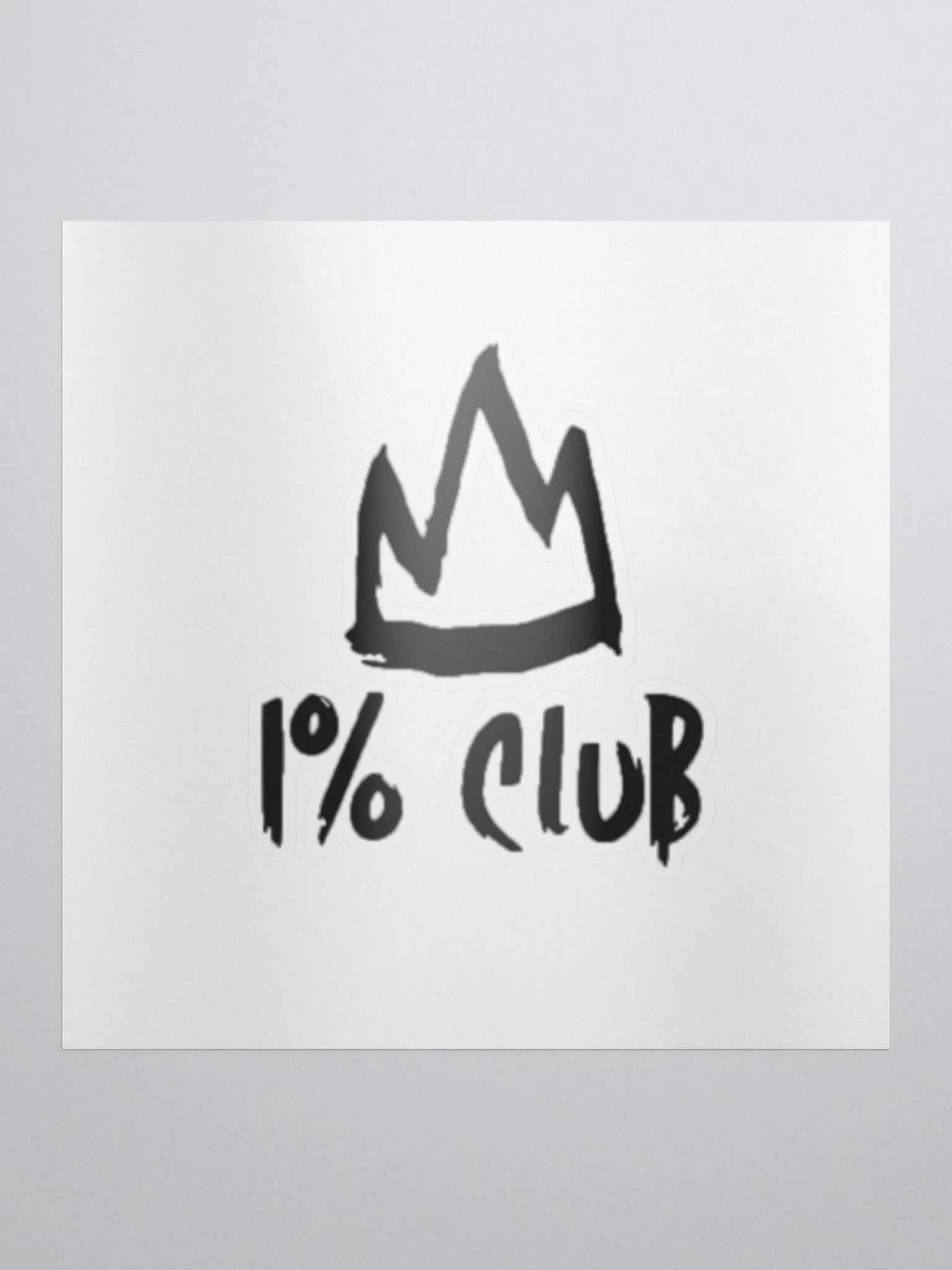 1% Club Sticker product image (1)