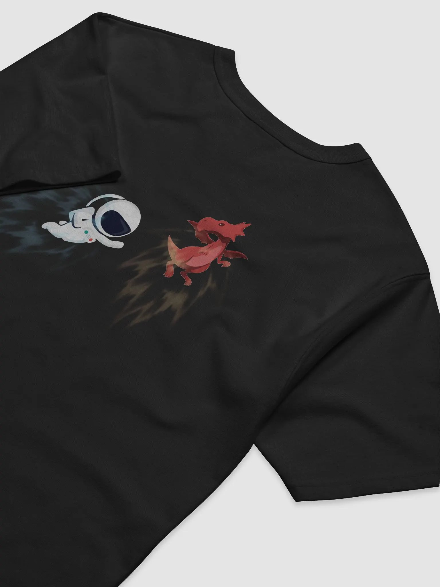 Merch-tians: Space Gear Tshirt (Black) product image (8)