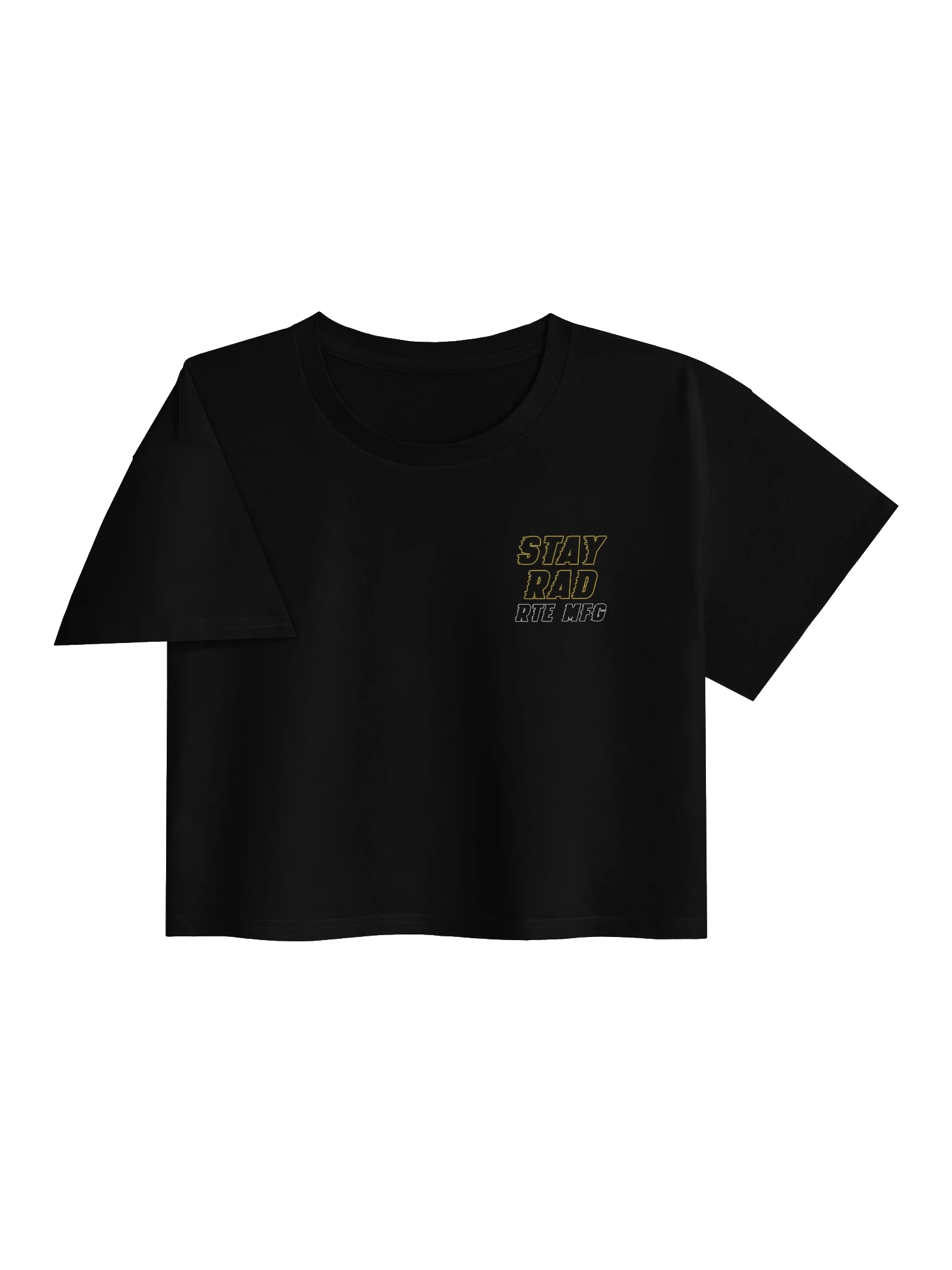 STAY RAD GOLD CROP TOP product image (3)