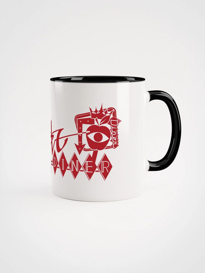 King Apple Diner (Red) ✦ Ceramic Mug with Color Inside product image (4)