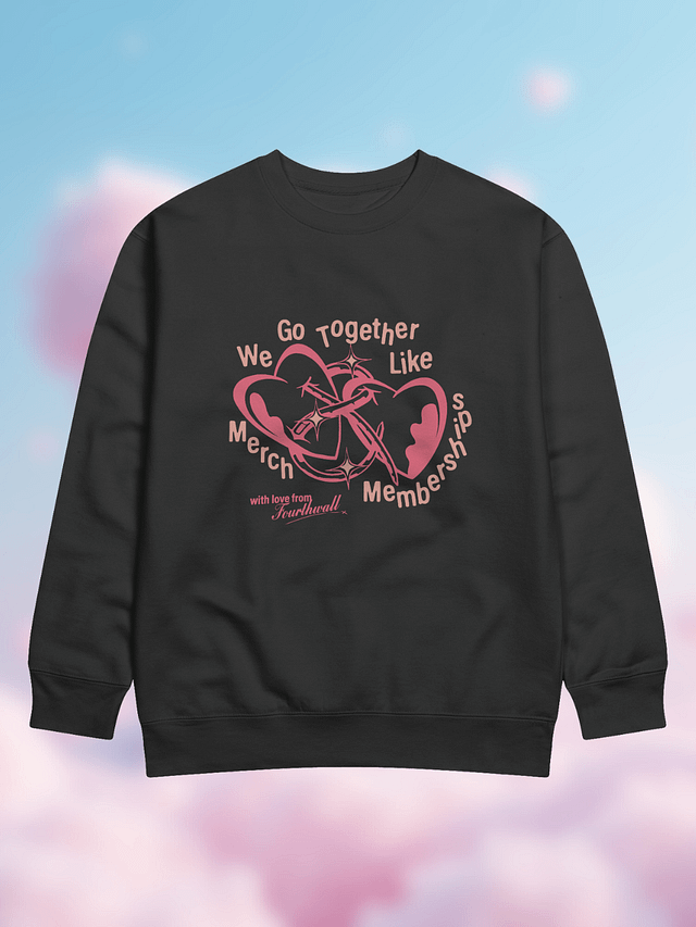Merch + Memberships Crewneck product image (1)