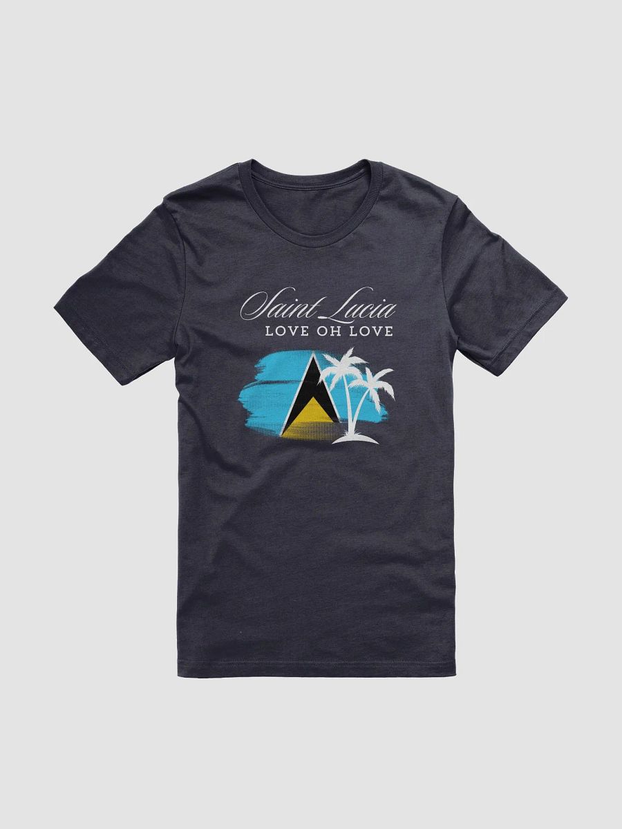 Saint Lucia Love Graphic T-Shirt product image (102)