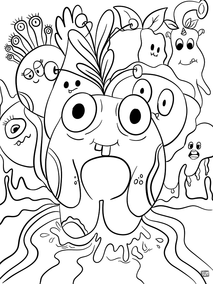Blueberry Coloring Page product image (1)