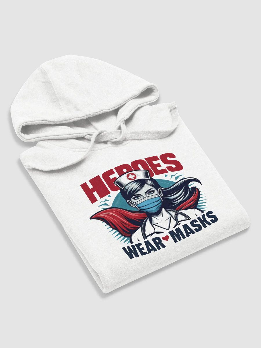 Heroes Wear Masks Illustrated Hoodie product image (25)