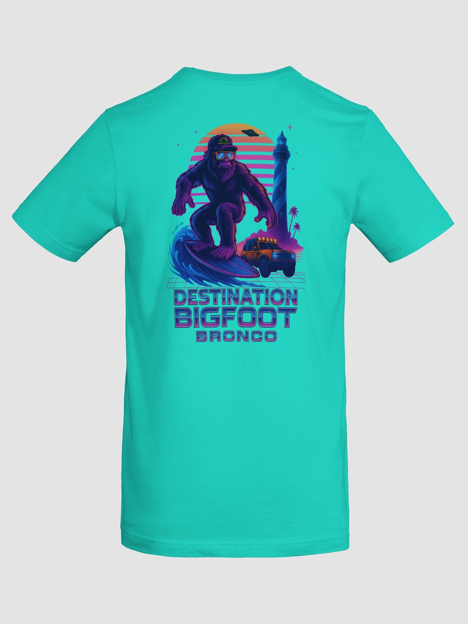 Destination Bigfoot Bronco Synthwave (Teal) product image (8)
