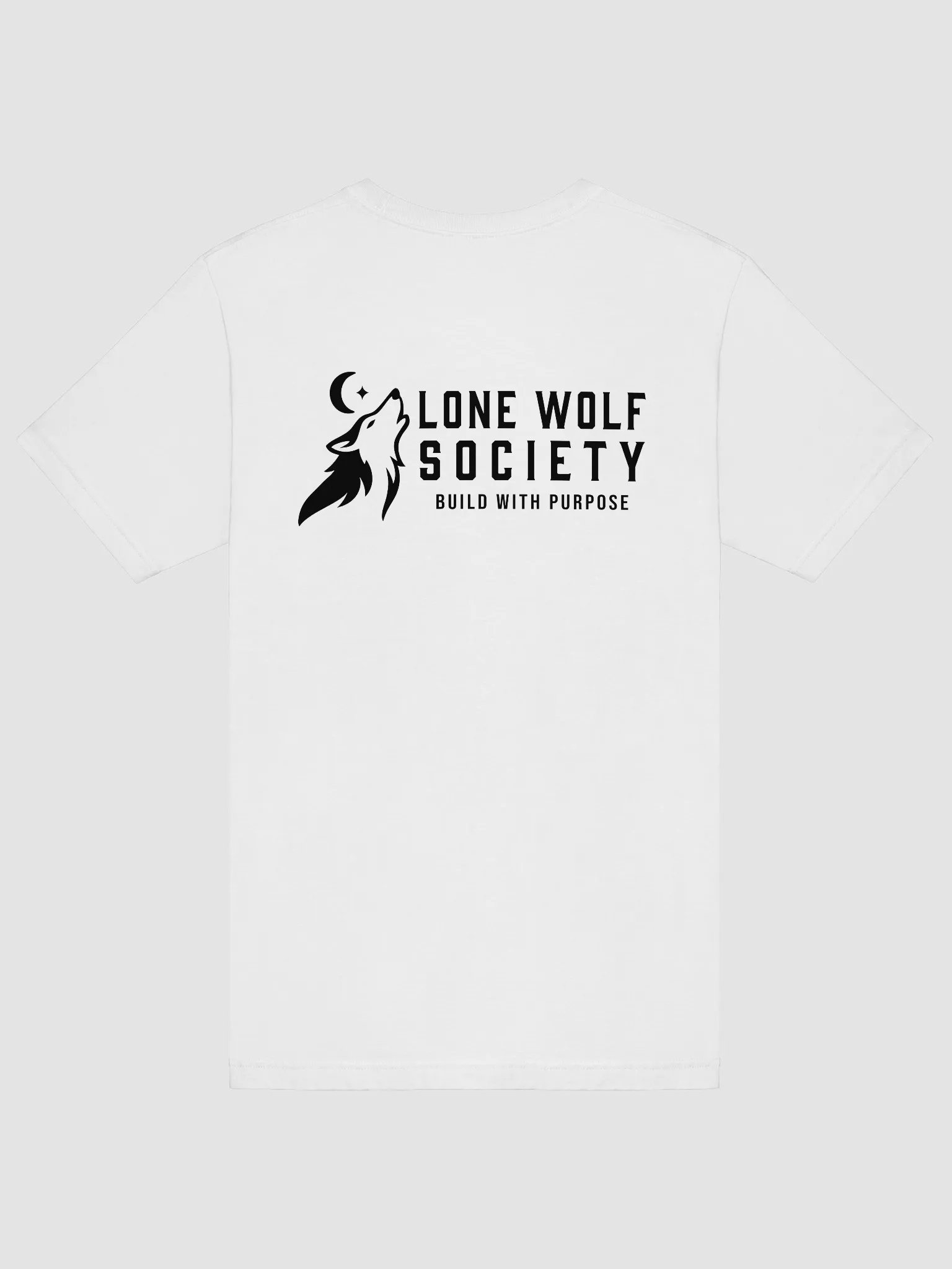 Lone Wolf Society White T-shirt product image (6)