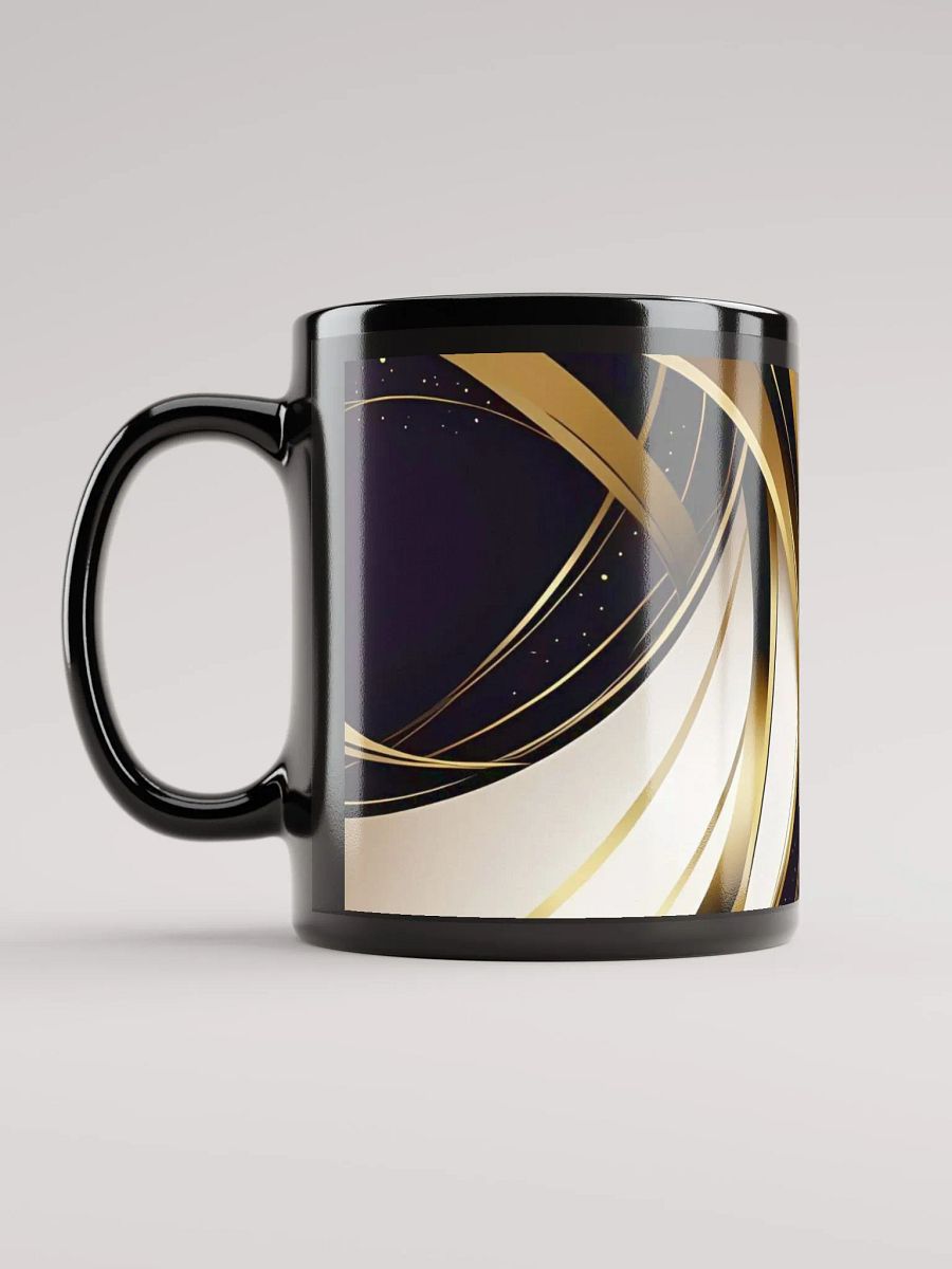 Celestial Elegance Black Mug product image (6)