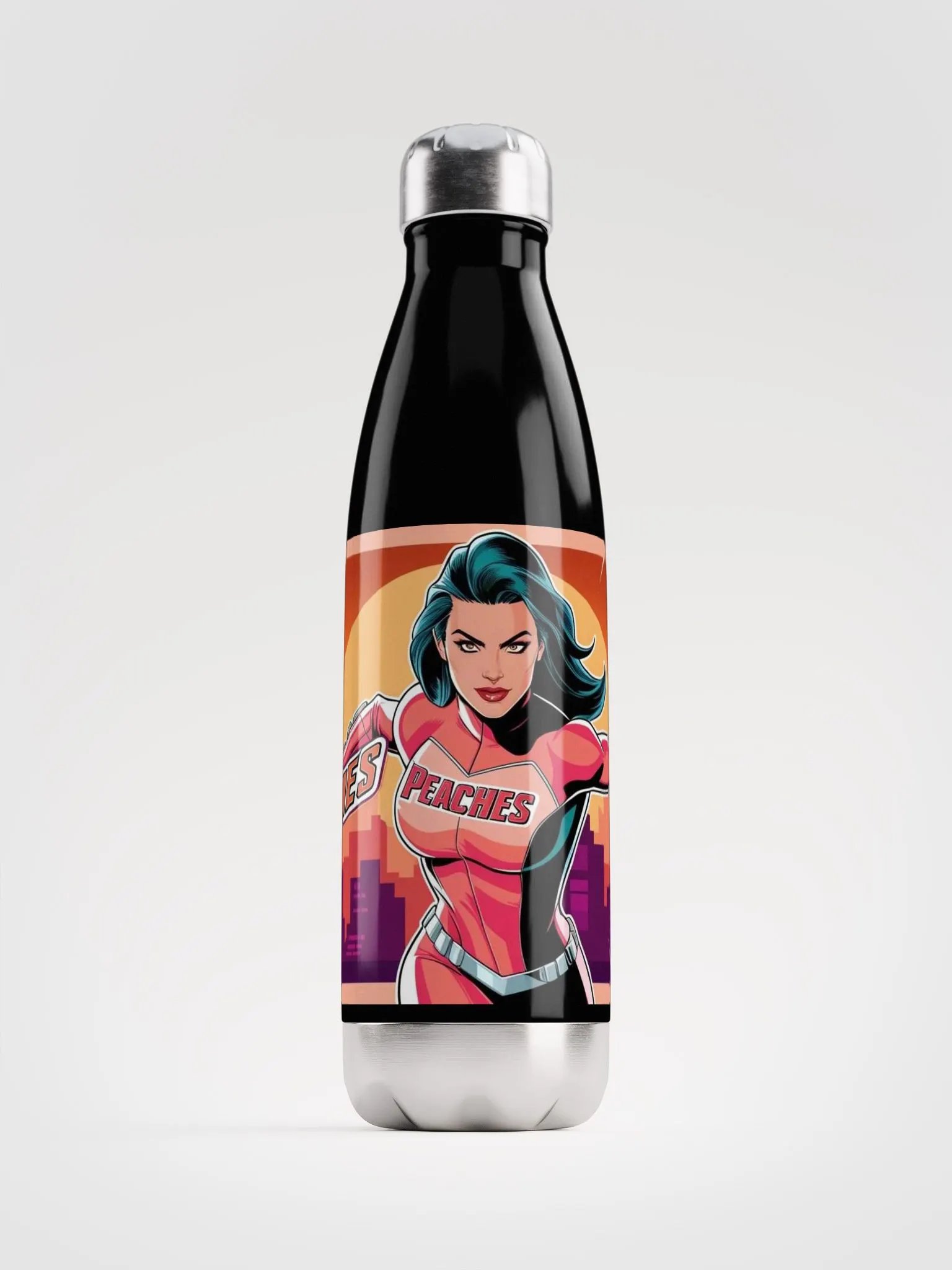 SUPER PEACHES WATER BOTTLE product image (1)