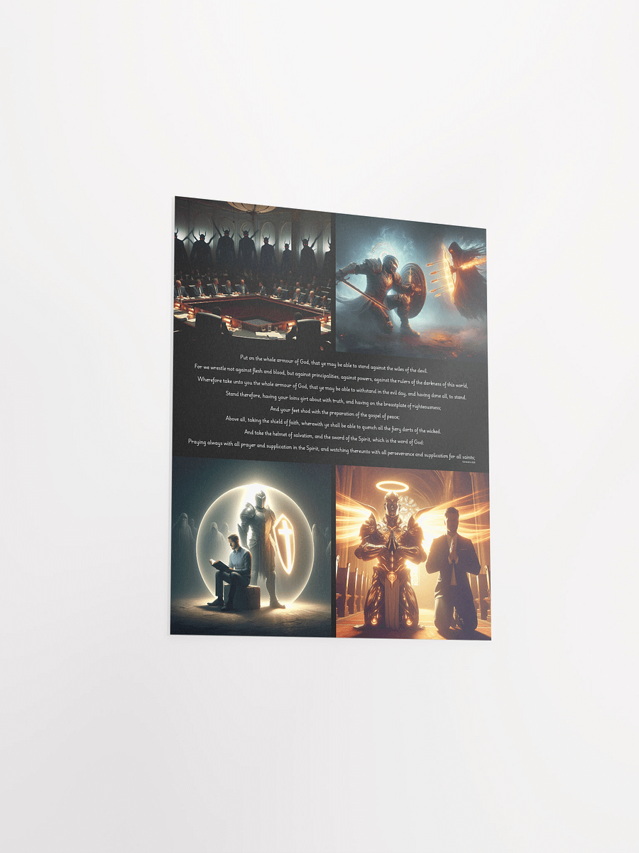 Armor of God Digital Art Poster | Ephesians 6 product image (3)