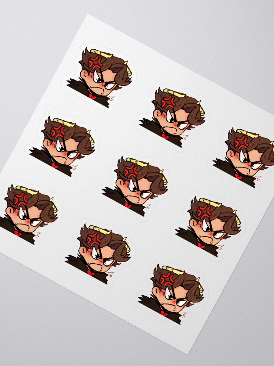 Nukeri Emote Sticker Set - 9x Angry product image (6)