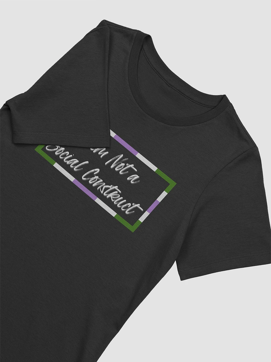 I am Not a Social Construct (lg) (wt) - Gender Queer - Women's Relaxed Fit T product image (11)